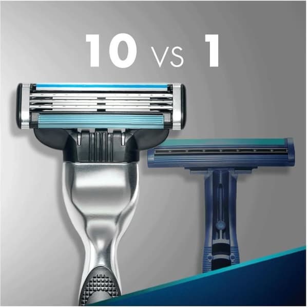 GILLETTE Mach3 + 11 Blades rakhyvel för män