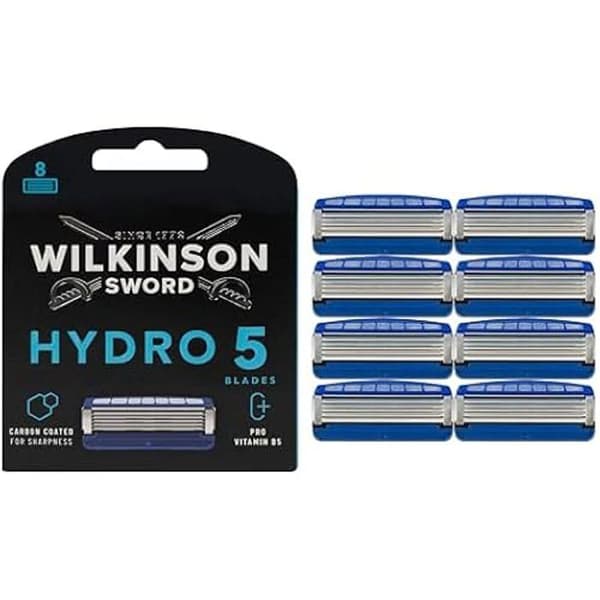 Rakhyvel - WILKINSON - HYDRO 5 SENSITIVE - Cargador 8 cab - För män - Använd på våt hud