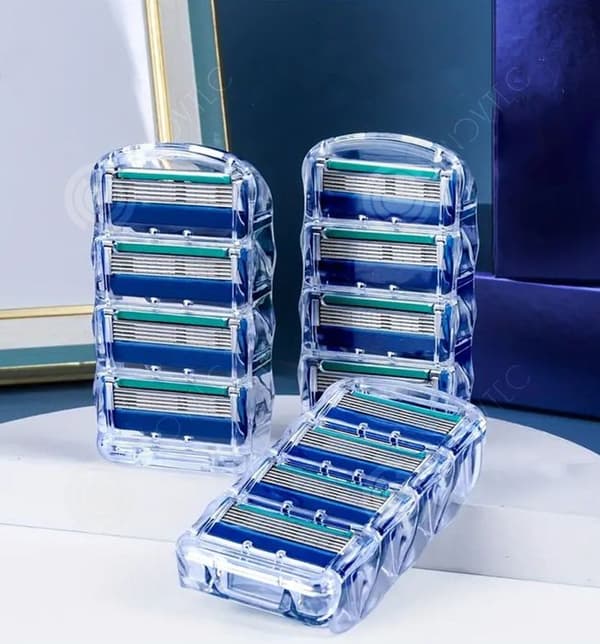 INN Rakblad för män Refills 4 Refills 4 Units Byt ut kompatibelt manuellt Razor Head 5th Steg Universal