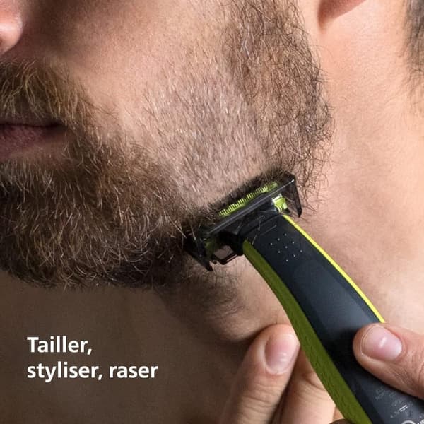5-delat utbytesblad för OneBlade- Trimning/Rakning/Klippning | Kompatibel QP250/50 & Alla Handtag