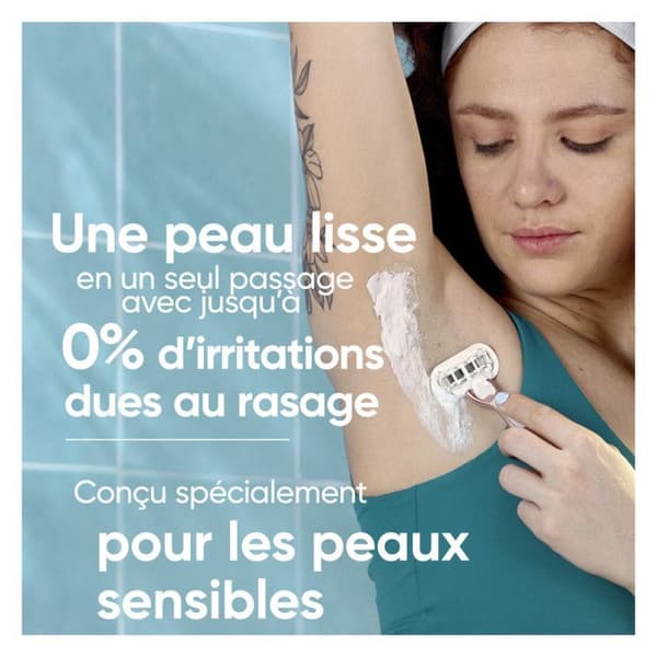 Rasoir Venus PRO Smooth Sensitive + 3 påfyllningar