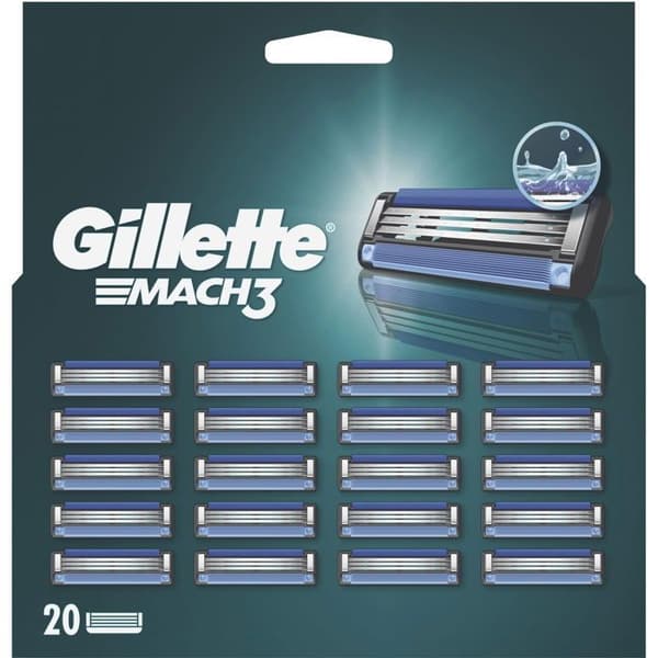 GILLETTE Mach3 20 st