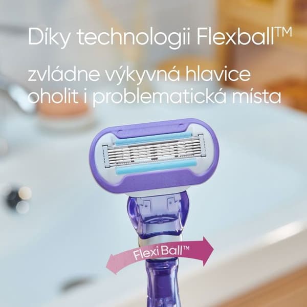 GILLETTE Venus Swirl, reservdelar för kvinnor, 4 stycken