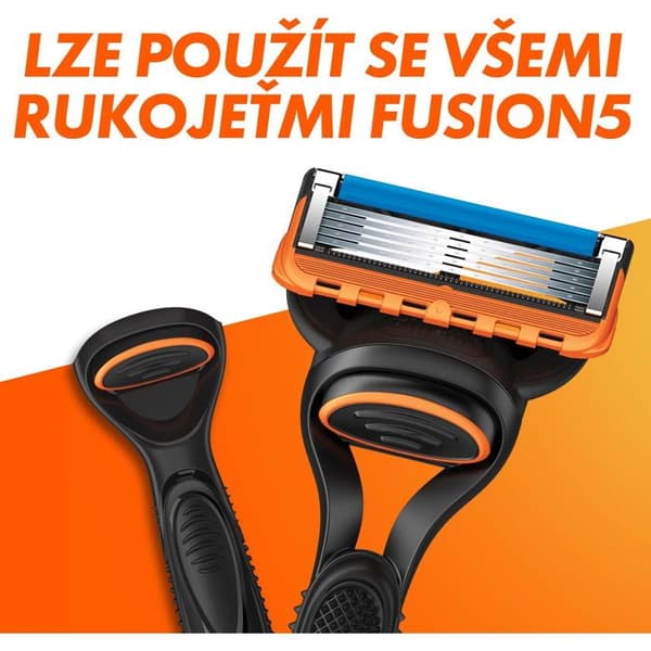GILLETTE Fusion5 8 st Sensitive Rakgel 200 ml