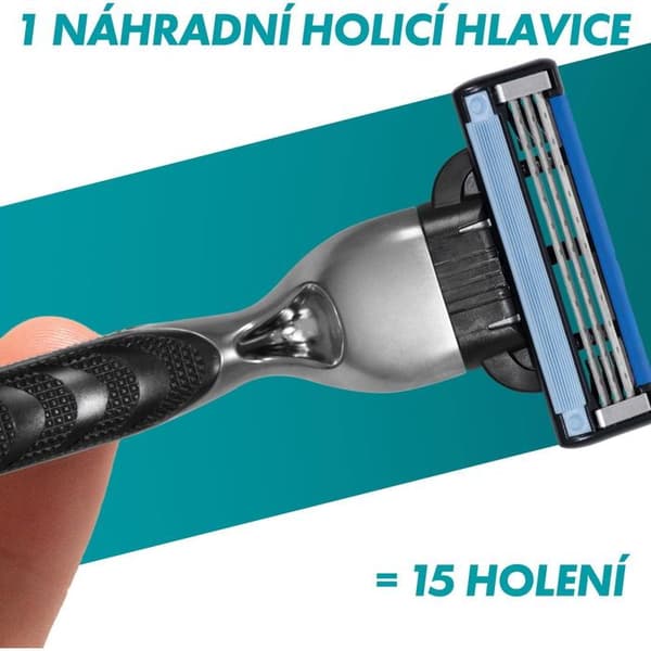 GILLETTE Mach3 8 st Extra Comfort Rakgel 200 ml