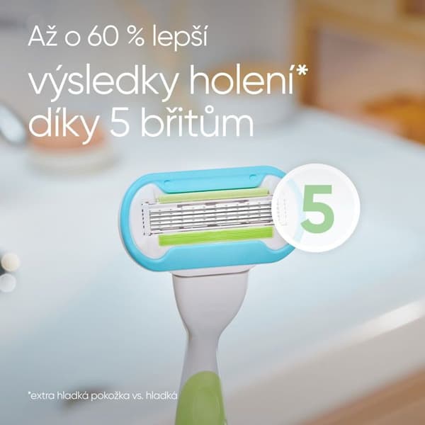 GILLETTE Venus Extra Smooth, reservdelar för kvinnor, 4 stycken