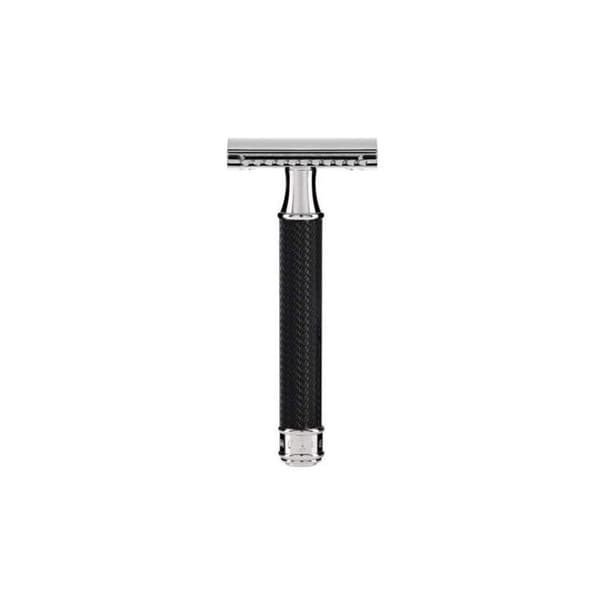 Mekanisk rakhyvel - rak rakhyvel M mÜhle - R 89 SVART - MÜHLE Rakhyvel Stängd kam Precious resin Black