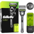 Miniatyrbilde 1 av 7: Gillette Rakhyvel Labs + 2st rakblad, magnetiskt ställ & resefodral