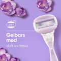 Miniatyrbillede 5 af 9: Gillette Rakblad Comfortglide Breeze 8st