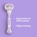 Miniatyrbillede 8 af 9: Gillette Rakblad Comfortglide Breeze 8st