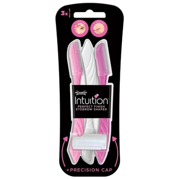 WILKINSON Intuition Perfekt finish Set med 3 ÖGONBRYNSRAKAR för kvinnor