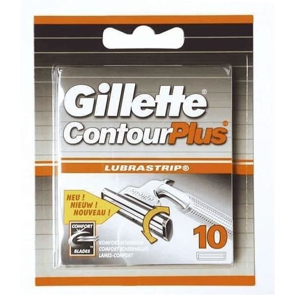 GILLETTE Contour Plus rakblad x10