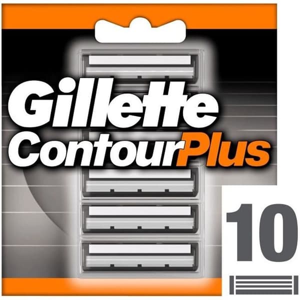 GILLETTE Contour Plus rakblad x10