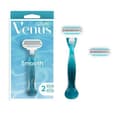 Miniatyrbild 3 av 4: Gillette VENUS rakhyvel + 2 refills med 3 blad, Gillette rakhyvel för kvinnor