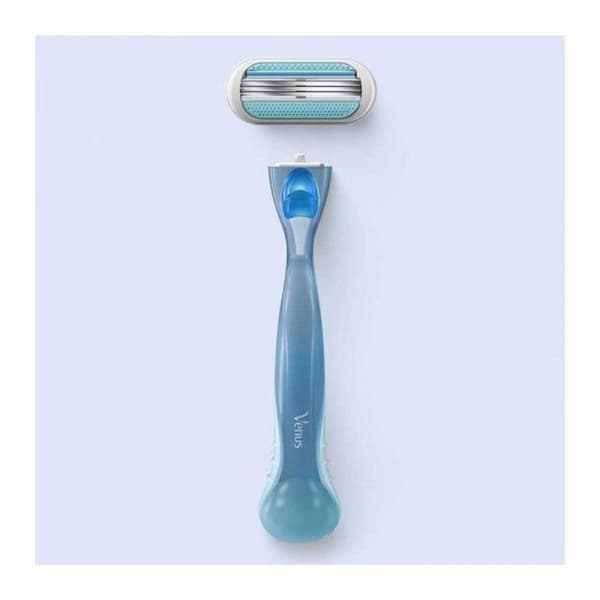 Gillette VENUS rakhyvel + 2 refills med 3 blad, Gillette rakhyvel för kvinnor
