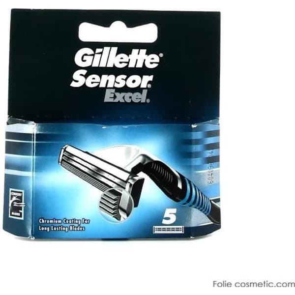 Rakhyvel - GILLETTE - Sensor Excel - 5 kromblad - Precision - Komfort