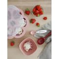 Pikkukuva 2 / 6: BÉABA, ergonominen First-aterinsetti, 6 lusikkaa ja 4 haarukkaa, lyhyt, pyöreä kahva, helppo ote vauvalle