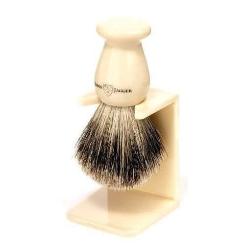 Edwin Jagger Edwin Jagger traditionell engelsk rakborste Elfenbensimitation Medium 1EJ947SDS