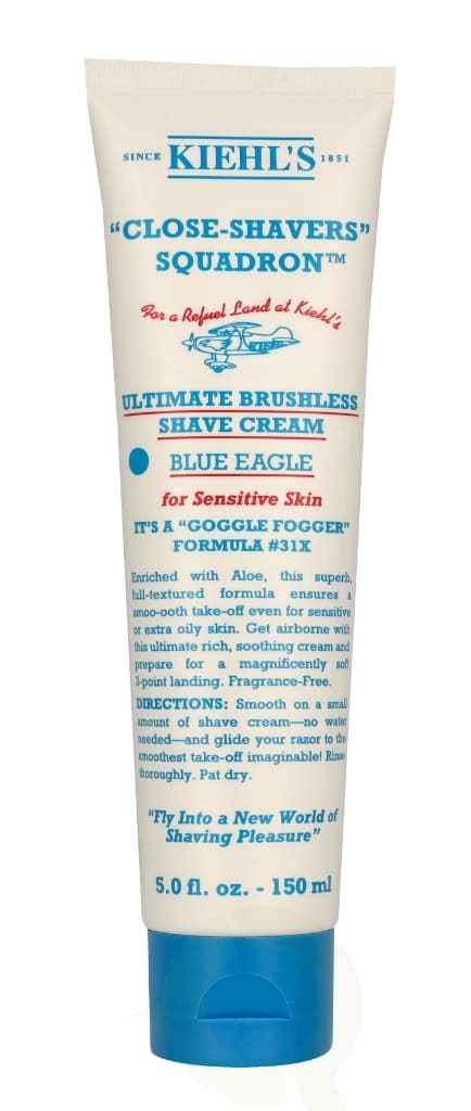 Kiehl's C.S.S. Ultimate Brushless Shave Cream 150 ml Blue Eagle
