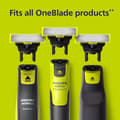 Pikkukuva 2 / 7: 3 kpl partakoneen teriä, jotka ovat yhteensopivia Philips Oneblade Replacement -laitteen kanssa