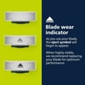 Pikkukuva 4 / 7: 3 kpl partakoneen teriä, jotka ovat yhteensopivia Philips Oneblade Replacement -laitteen kanssa