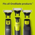 Pikkukuva 2 / 7: 3 kpl partakoneen teriä, jotka ovat yhteensopivia Philips Oneblade Replacement -laitteen kanssa