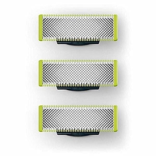 3 kpl partakoneen teriä, jotka ovat yhteensopivia Philips Oneblade Replacement -laitteen kanssa