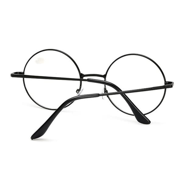 Retro Runda Läsglasögon Svart Styrka  3.0 Glasögon