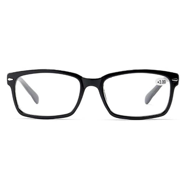 Slim Black Reading Glasses Strength 3.0 Briller