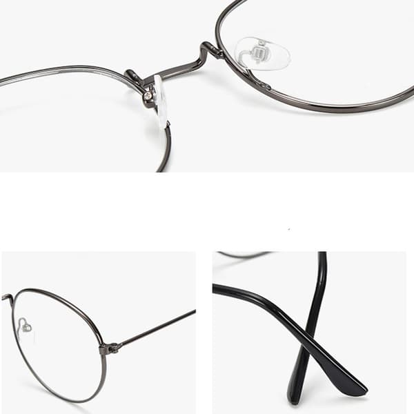 Eleganta Stilrena Glasögon med Platta Glas
