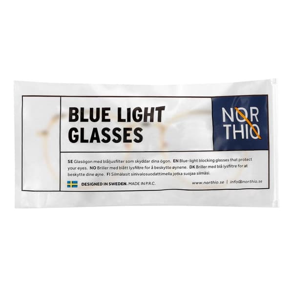 Northio, Anti Blue Light Glasögon - Katt - Guld