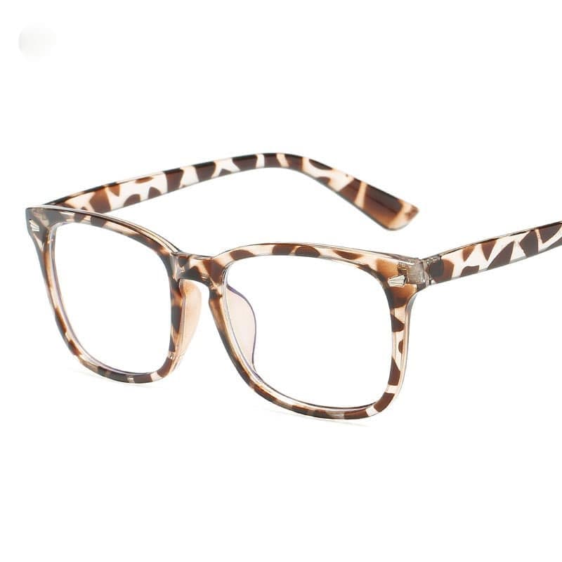 Anti blått ljus / Anti Blue Light Glasögon - Giraffmönstrad