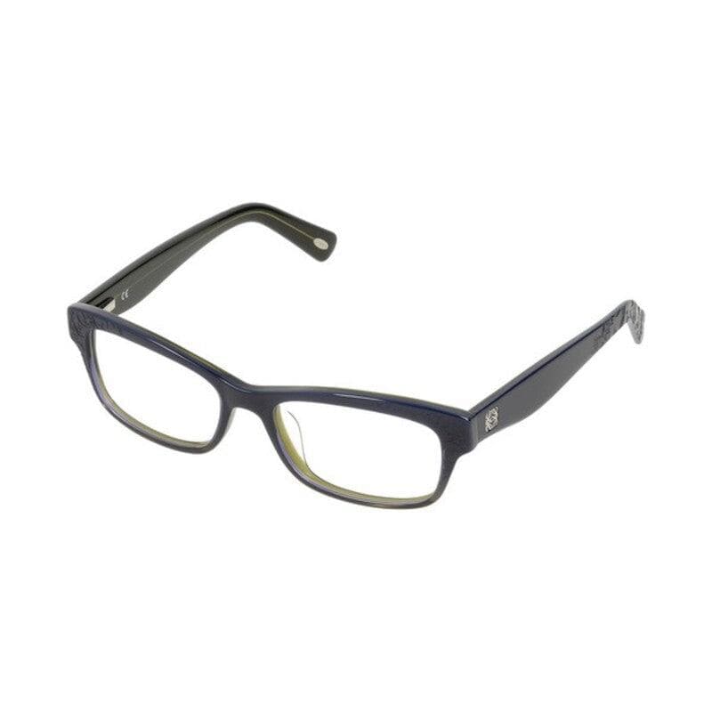 Ladies'Spectacle frame Loewe VLW871520W60 Blue Grey (ø 52 mm)