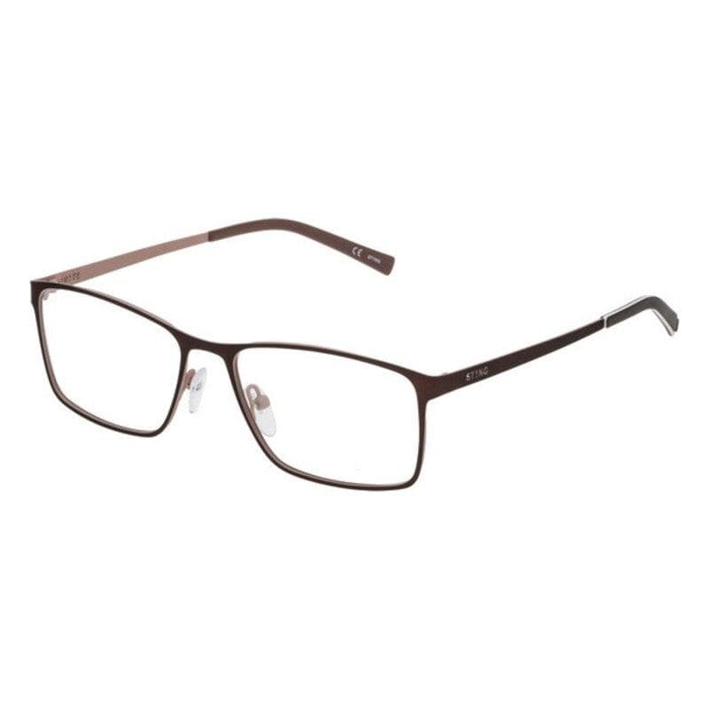 Men'Spectacle frame Sting VST031540SDN Brown Red (ø 54 mm)