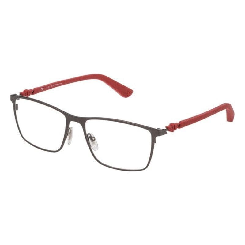 Men'Spectacle frame Police VPL795550597 Red (ø 55 mm)