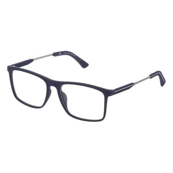 Men'Spectacle frame Police VPL7975406C9 Blue (ø 54 mm)