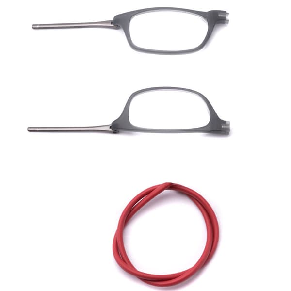 Magnetiska Läsglasögon med elastiskt Senilsnöre (+1.0-+3.5)