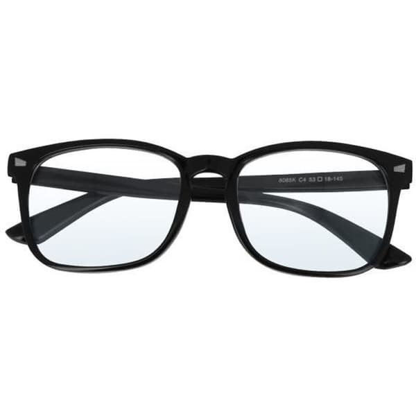 AVIZAR Anti-Blue Light Glasses - Receptfria linser - Mattsvart båge