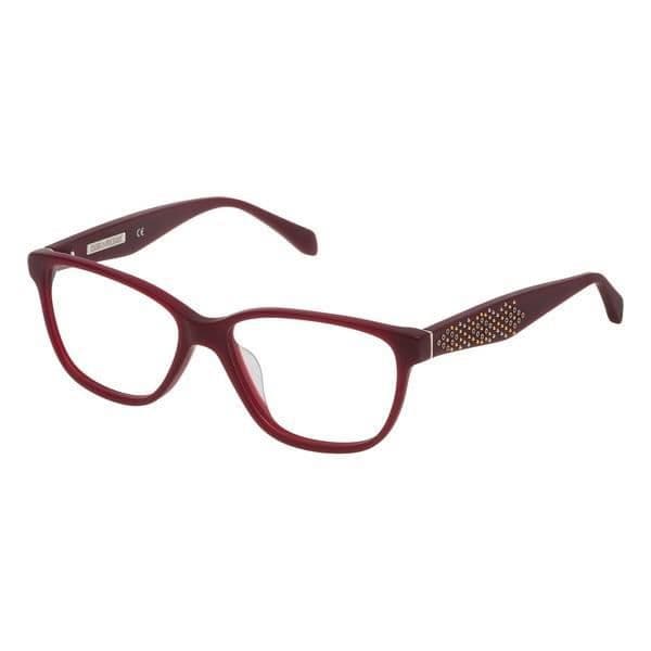 Zadig & Voltaire Glasögonbåge för kvinnor VZV179549GRM Röd (ø 54 mm)
