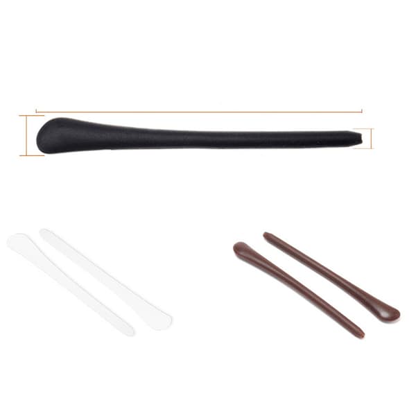 1-Par Mjuka Anti-Slip Glasögonkrokar (silikon)