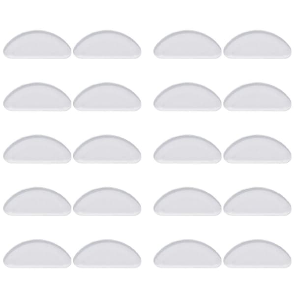 Næsebeskyttelse til briller 10 par Gennemsigtig 15x7x1 mm Næsebeskyttelse til briller 10 par Gennemsigtig 15x7x1 mm