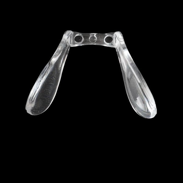 INF U-formad nässkydd silikonsadel för glasögon 10-pack
