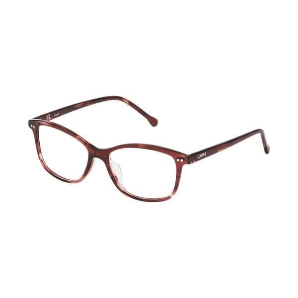 Glasögonbåge - Loewe - VLW9575201GJ - Röd - Resin - Linser utan gradering