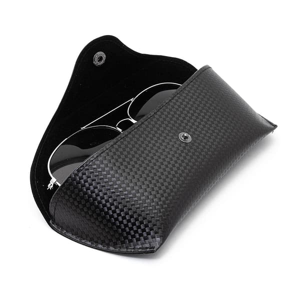 Semi Hardcase Checkered Glasögonfodral / Solglasögonfodral
