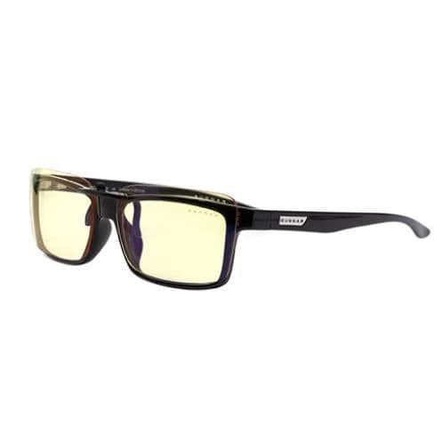 Surlunettes Clip On - Gunnar - Svart - Blåljusfilter - Transparent glas - Unisex