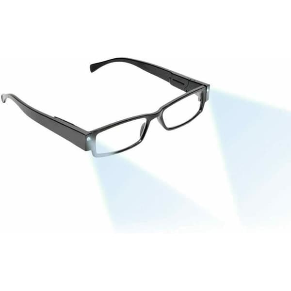 Läsglasögon LED Caremaxx MAVURA - Svart - Inramad - Vuxen - Trendig - Unisex