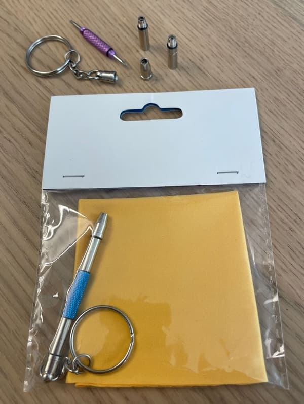 Putsduk Mejsel Set Glasögon