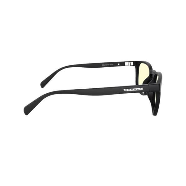 Gunnar Anti Blue Light and Anti Fatigue Glasögon - OAKLAND ONYX | AMBER (65 % filtrering)