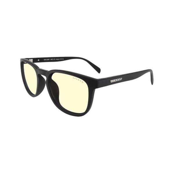 Gunnar Anti Blue Light and Anti Fatigue Glasögon - OAKLAND ONYX | AMBER (65 % filtrering)