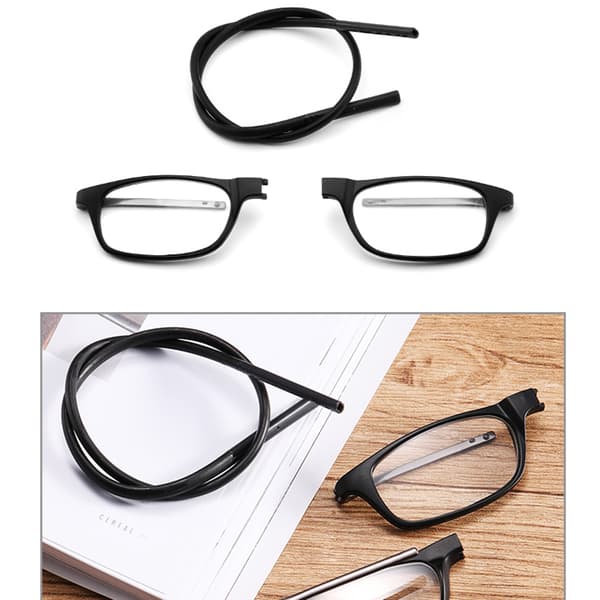 Smarta Magnetiska Läsglasögon med Senilsnöre UNISEX